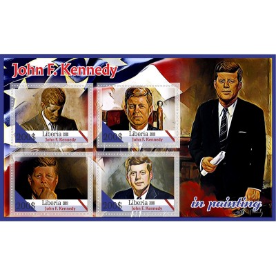Великие люди Джон Кеннеди в живописи